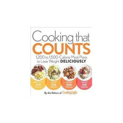 ISBN Cooking That Counts: 1,200 to 1,500-Calorie Meal Plans to Lose Weight Deliciously livre Santé, esprit et corps Anglais