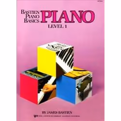 ISBN Bastien Piano Basics : Level 1 : Level One, Musique, Anglais