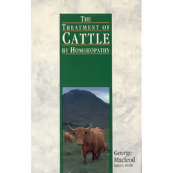 ISBN The Treatment Of Cattle By Homoeopathy, Anglais, Livre broché, 160 pages