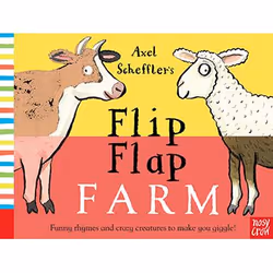 Allen &amp; Unwin Axel Scheffler's Flip Flap Farm, Anglais, Couverture rigide, 28 pages