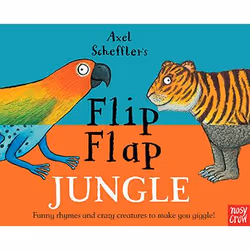 Allen & Unwin Axel Scheffler's Flip Flap Jungle, Anglais, Couverture rigide, 28 pages