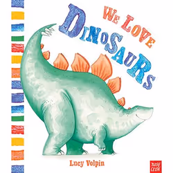Allen & Unwin We Love Dinosaurs, Anglais, Livre broché, 32 pages