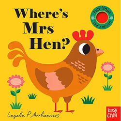 Allen &amp; Unwin Where's Mrs Hen? (Felt Flaps), Anglais, 12 pages