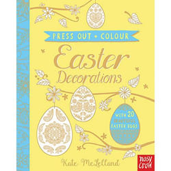 Allen & Unwin Press Out and Colour: Easter Decorations Couverture rigide