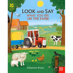 Allen &amp; Unwin Look and Say What You See: On the Farm, Anglais, Livre broché, 32 pages