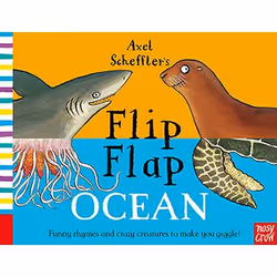 Allen & Unwin Axel Scheffler's Flip Flap Ocean, Anglais, Couverture rigide, 28 pages