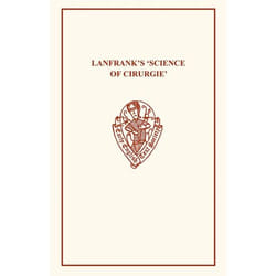 ISBN Lanfrank's Science of Cirurgie livre