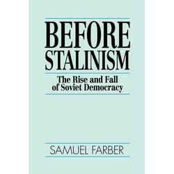 ISBN Before Stalinism livre