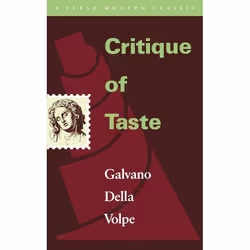 ISBN Critique of Taste, Livre broché, 272 pages