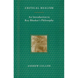 ISBN Critical Realism livre