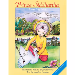 ISBN Prince Siddhartha Coloring Book, Anglais, Livre de poche, 48 pages