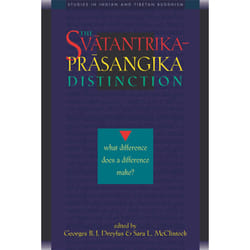 ISBN The Svatantrika-Prasangika Distinction Livre de poche