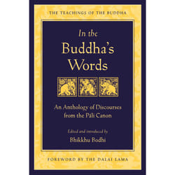 ISBN In the Buddha's Words Livre de poche