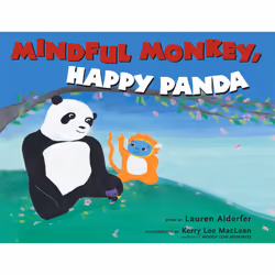 ISBN Mindful Monkey, Happy Panda, Anglais, Couverture rigide, 32 pages