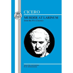 ISBN Cicero: Murder at Larinum (Selections from the Pro Cluentio) livre référence & langage Anglais Livre broché 111 pages