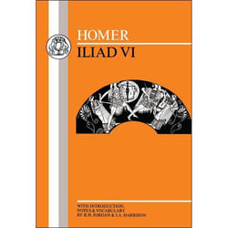 ISBN Homer: Iliad VI livre Education Anglais