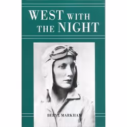 ISBN West with the Night, Anglais, Livre broché, 294 pages