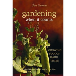 New Society Gardening When It Counts