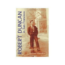 ISBN Robert Duncan in San Francisco livre biographie Anglais