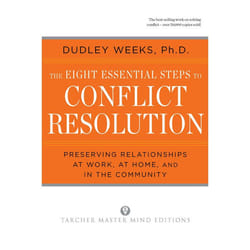 ISBN The Eight Essential Steps to Conflict Resolution livre