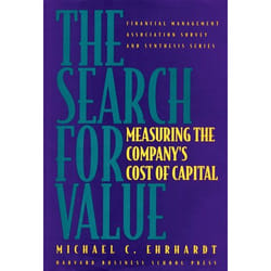 ISBN The Search for Value ( Measuring the Company's Cost of Capital ) livre