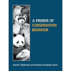 ISBN A Primer of Conservation Behavior livre