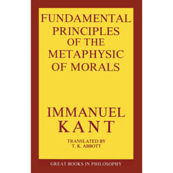 ISBN The Fundamental Principles of the Metaphysic of Morals livre
