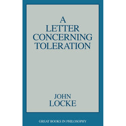 ISBN A Letter Concerning Toleration livre