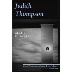 Playwrights Canada Press Judith Thompson livre