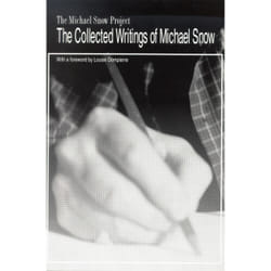 ISBN The Collected Writings of Michael Snow