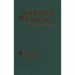 ISBN Value Assumptions in Risk Assessment, Anglais, Livre broché, 166 pages