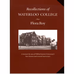 ISBN Recollections of Waterloo College, Anglais, Livre broché, 160 pages
