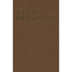 ISBN The Waterloo Mennonites