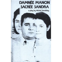 Talonbooks Damnée Manon, Sacrée Sandra livre Drame Anglais