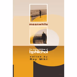 Talonbooks Meanwhile, Anglais, Livre broché, 496 pages