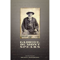 Talonbooks Gabriel Dumont Speaks