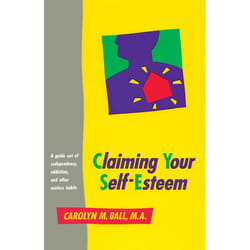 ISBN Claiming Your Self-Esteem livre