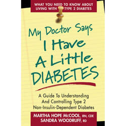 ISBN My Doctor Says I Have a Little Diabetes livre