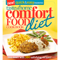 ISBN Taste of Home Comfort Food Diet Cookbook: New Quick & Easy Favorites, Anglais, Livre de poche, 320 pages