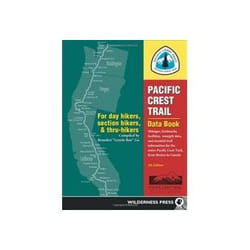 ISBN Pacific Crest Trail Data Book 5e: Mileages, Landmarks, Facilities, Resupply Data, and Essential livre Voyage Anglais