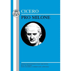 ISBN Cicero: Pro Milone ('Pro Milone') livre référence & langage Anglais