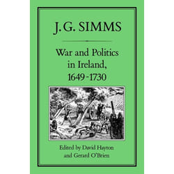 ISBN War and Politics in Ireland, 1649-173 Couverture rigide