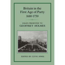 ISBN Britain in the First Age of Party, 1687-1750 livre Anglais Couverture rigide 320 pages
