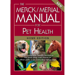 ISBN The Merck/Merial Manual for Pet Health Couverture rigide