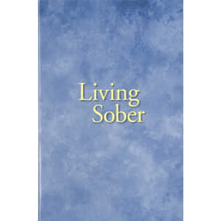 ISBN Living Sober Trade Edition Livre de poche