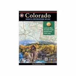 ISBN Colorado Road &amp; Recreation Atlas, Voyage, Anglais, 108 pages
