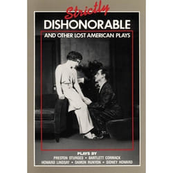 Playwrights Canada Press Strictly Dishonorable and Other Lost American Plays livre