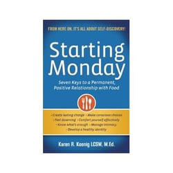 ISBN Starting Monday livre Santé, esprit et corps Anglais