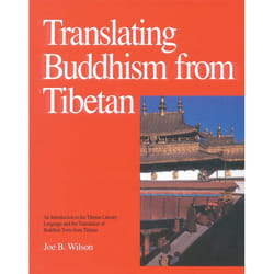 ISBN Translating Buddhism from Tibetan livre classiques Anglais Couverture rigide