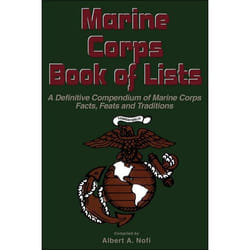 ISBN Marine Corps Book Of Lists livre histoire Anglais Livre broché 224 pages